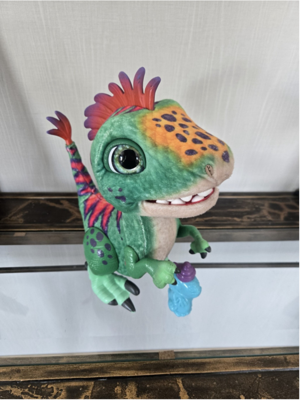FurReal Munchin Rex Baby T-Rex Dinosaur Electronic Interactive Talking Pet Cute!